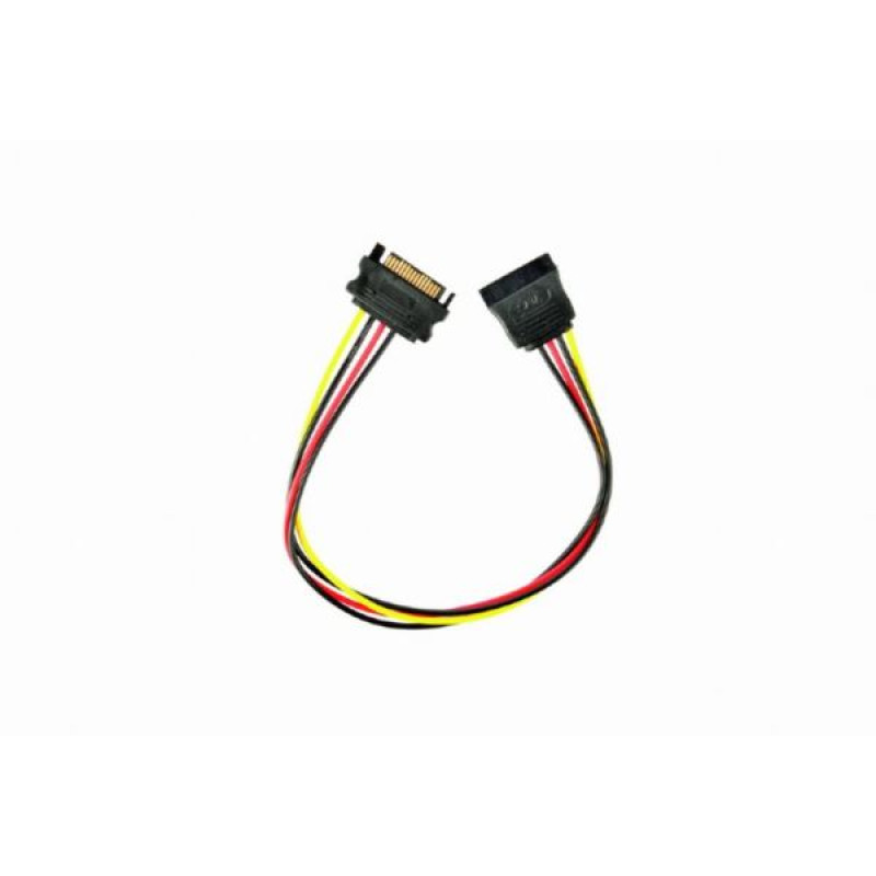 Gembird SATA M 15 pin / SATA F 15 pin, kabel, 0.3m