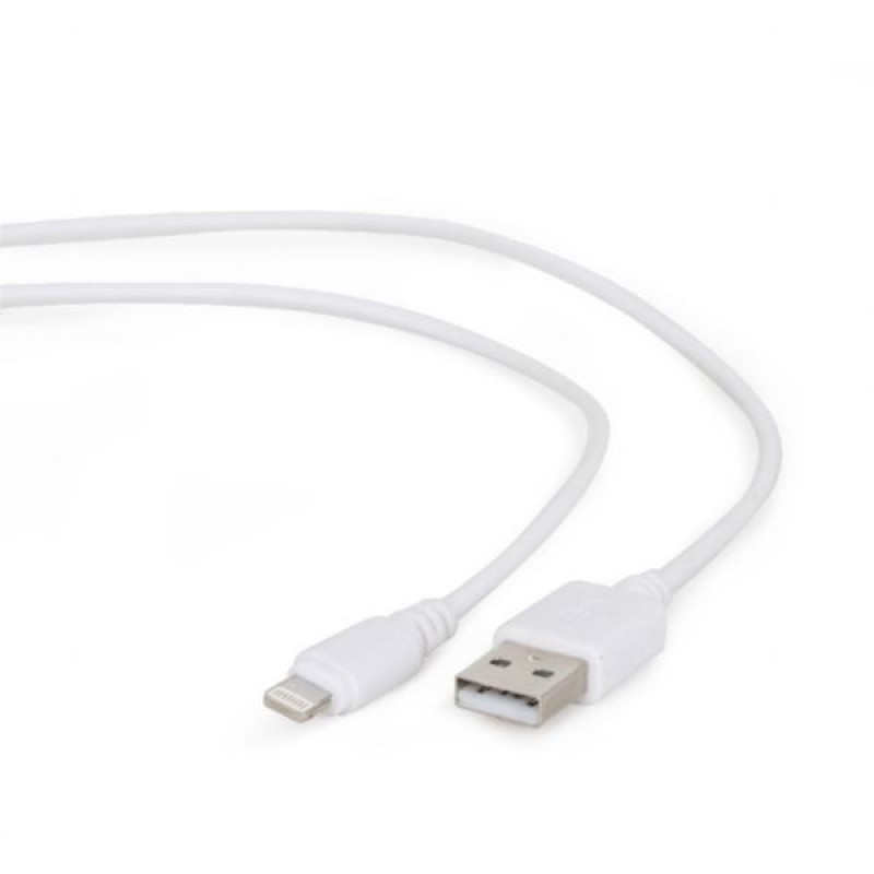 Gembird USB-A / Lightning kabel, bijeli, 1m