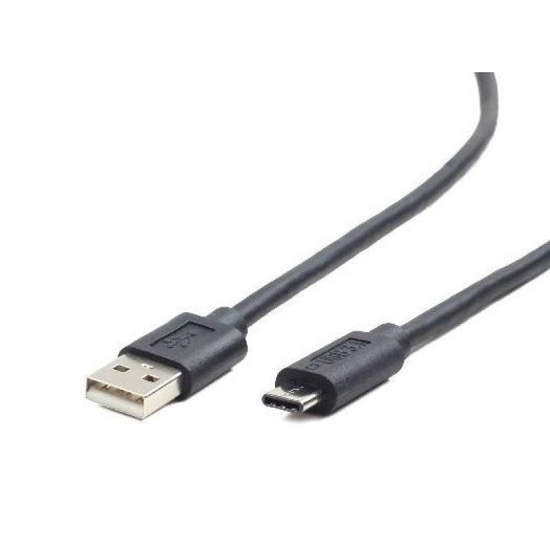 Gembird CCP-USB2-AMCM-10, USB-A / USB-C kabel, 3m, crni