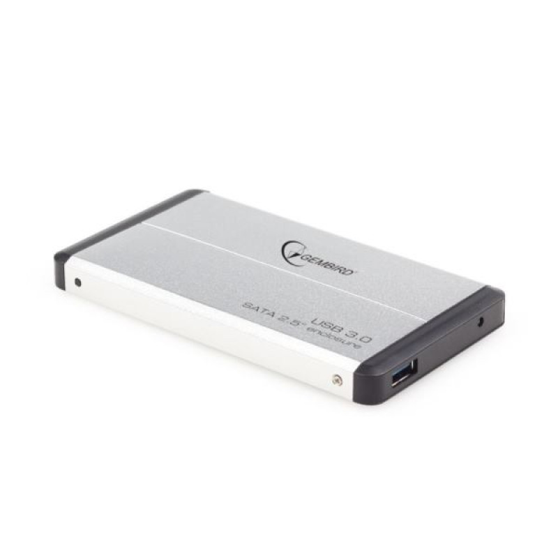 Gembird kućište za hard disk, USB 3.0, 2.5inch, srebrno