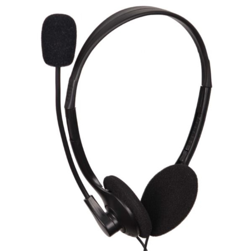 Gembird MHS-123, žičane slušalice s mikrofonom, 3.5mm, 1.8m, crne