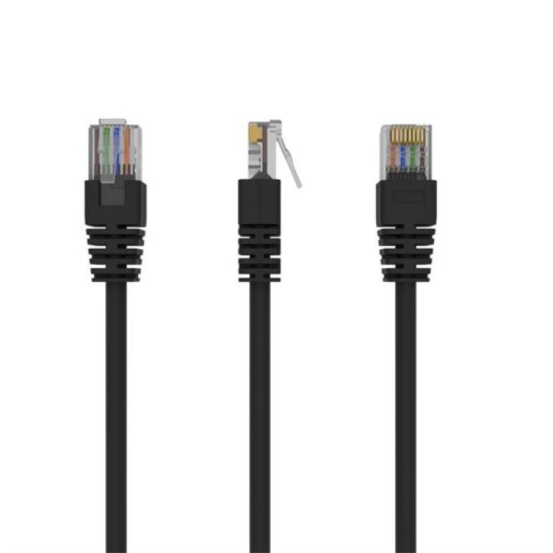 Gembird PP12-2M BK, CAT5e, UTP kabel, 2m, crni
