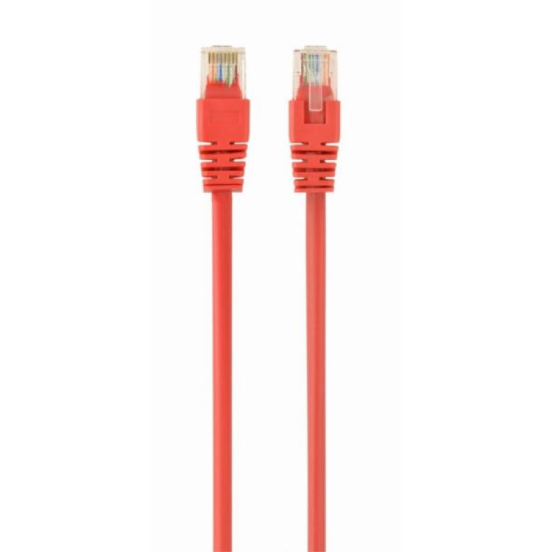Gembird Cat6 UTP Patch kabel, crveni, 0.5m