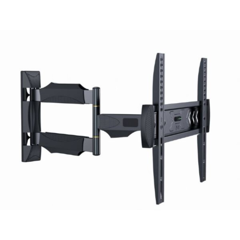 Gembird Premium WM-55ST-02, Full-motion zakrenit zidni nosač za TV, 32inch - 55inch, do 30kg, crni