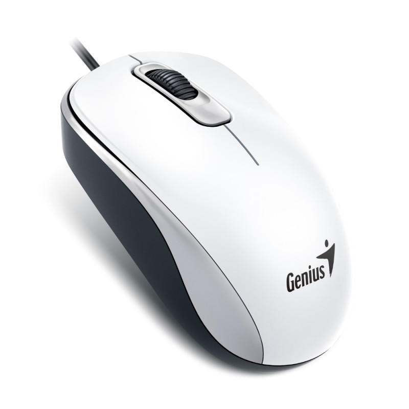 Genius DX-110 , žičani optički miš, bijeli