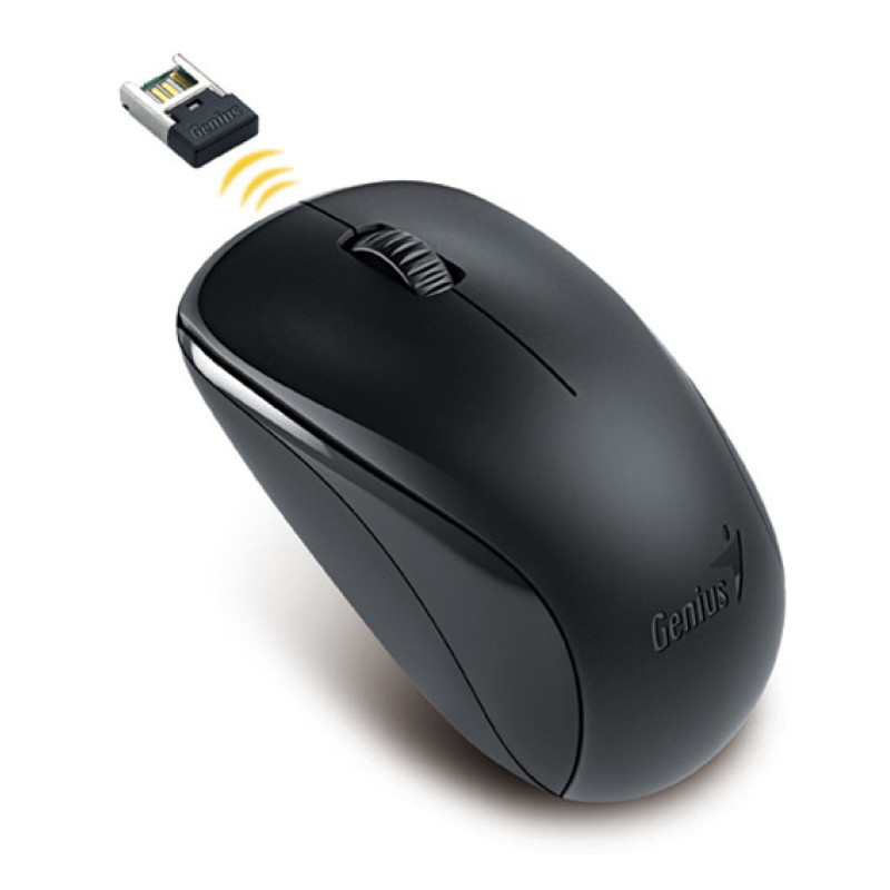 Genius NX-7000, bežični optički miš, crni