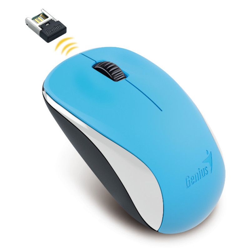 Genius NX-7000, bežični optički miš, plavi