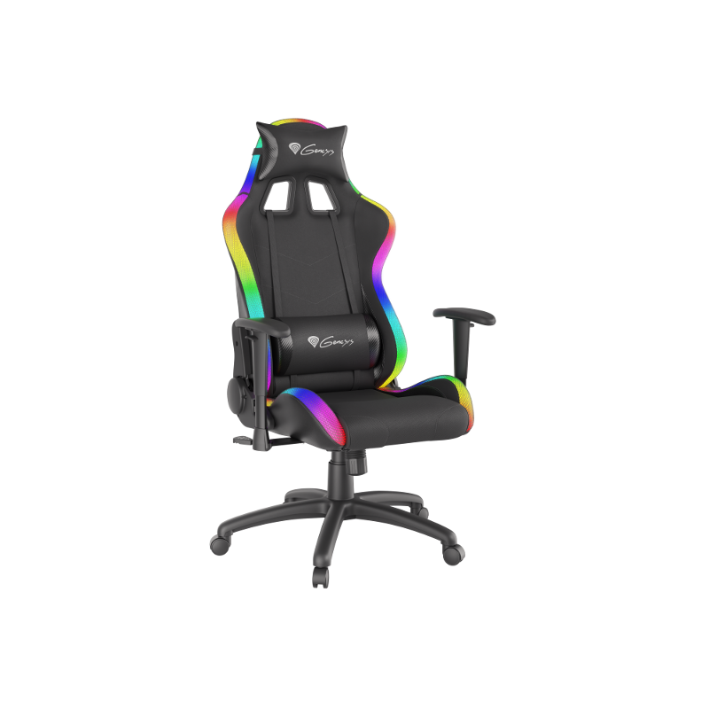Genesis Trit 500 RGB, gaming stolica, crna