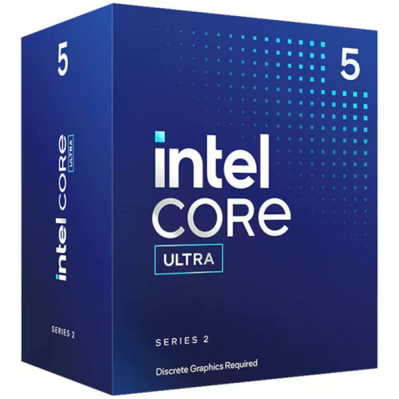 Intel Core Ultra 5-225F, 3.3 - 4.9GHz, 10C/10T, 22MB, LGA 1851, noGPU