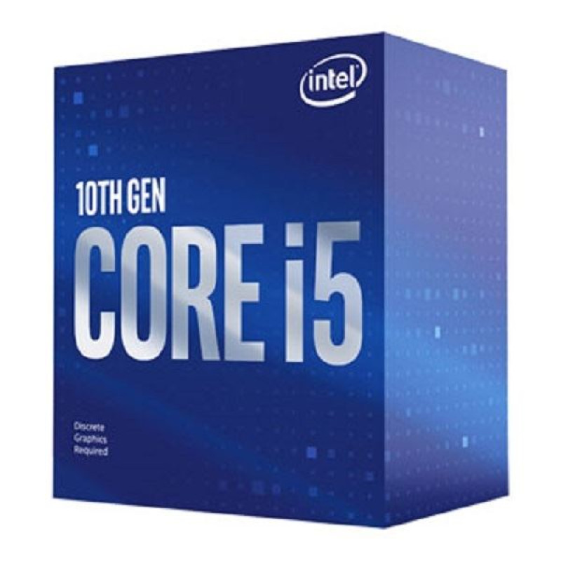 Intel Core i5-10400F, 2.9 - 4.3GHz, 6C/12T, 12MB, LGA 1200, noGPU