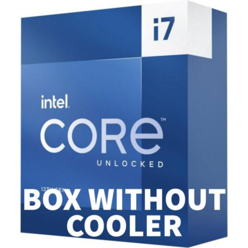 Intel Core i7-13700KF, 3.4GHz - 5.4GHz, 16C/24T, 30MB, LGA 1700, noVent, noGPU
