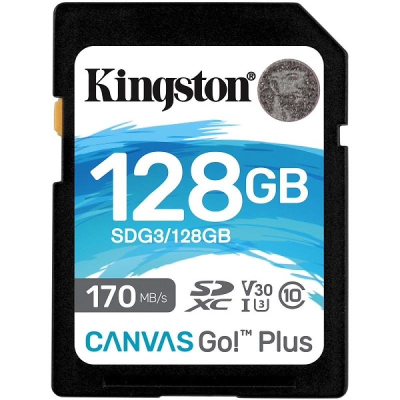 Kingston Canvas Go! Plus SD, 128GB