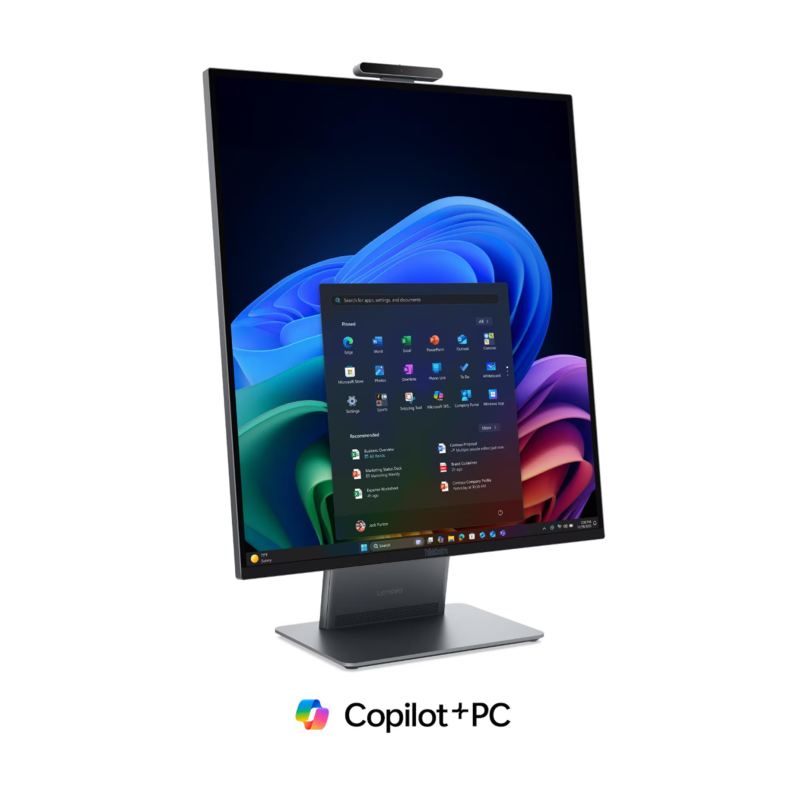 Lenovo ThinkCentre X AIO, Intel Ultra 5-325, RAM 16GB, SSD 512GB, 27.6inch, QHD, W11P