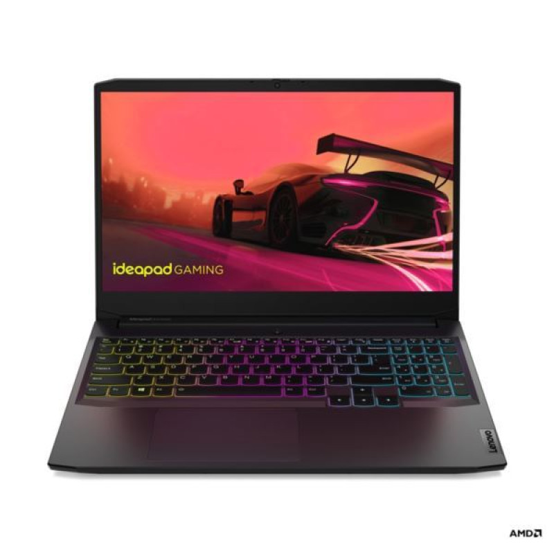 Lenovo IdeaPad Gaming 3 15ACH6, AMD Ryzen R5-5600H, RAM 16GB, SSD 512GB, RTX 3060, 15.6inch, FHD, W10 - Refurbished 
