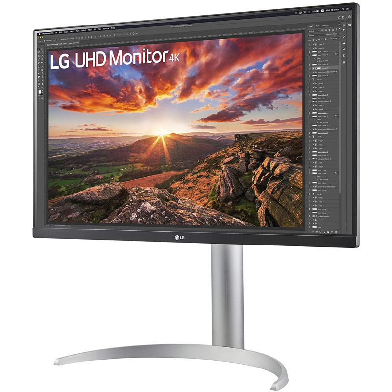 LG 27UP850-W, LCD 27inch, IPS, UHD, 4K, USB-C, DP, HDMI, FreeSync, 60Hz