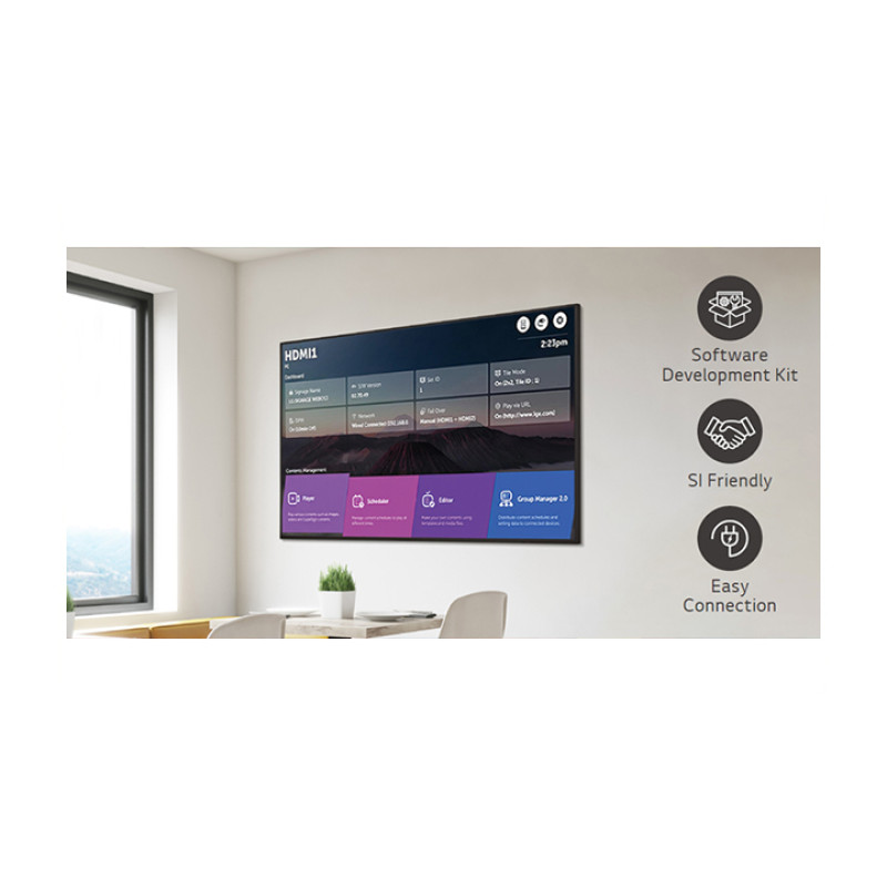 LG 55UH5N, digitalni panel za oglašavnje, 139.7cm (55inch)