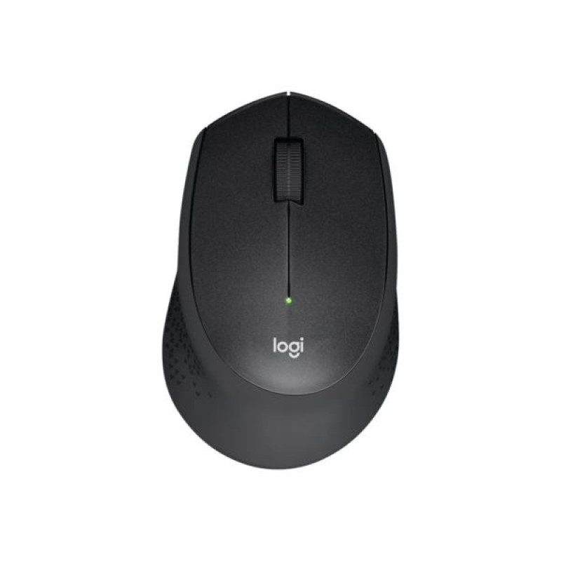 Logitech M330 Silent+, bežični optički miš, crni