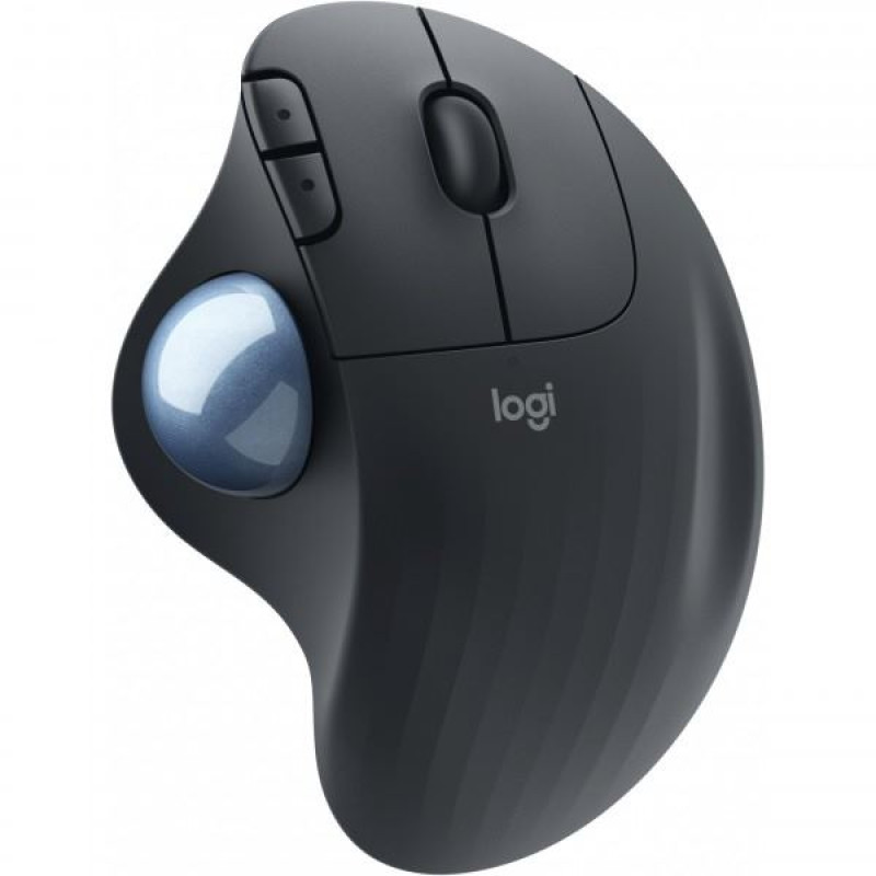 Logitech ERGO M575 Trackball, bežični optički miš, ergonomski, BT, crni