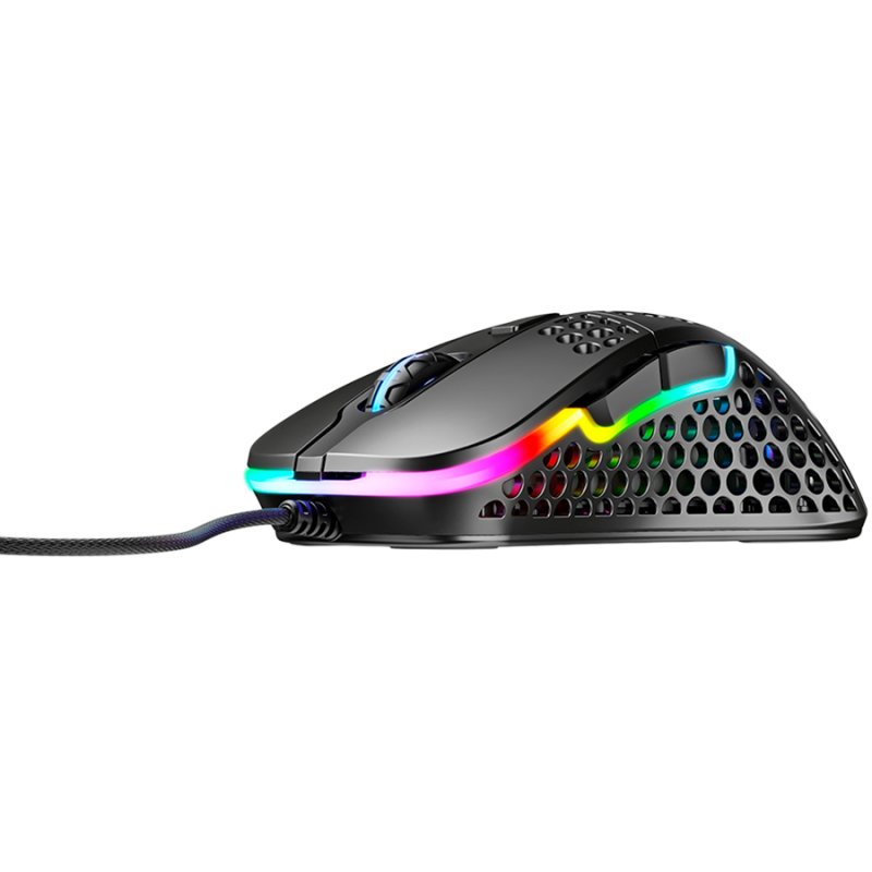 Xtrfy M42 RGB, žičani optički miš, gaming, crni