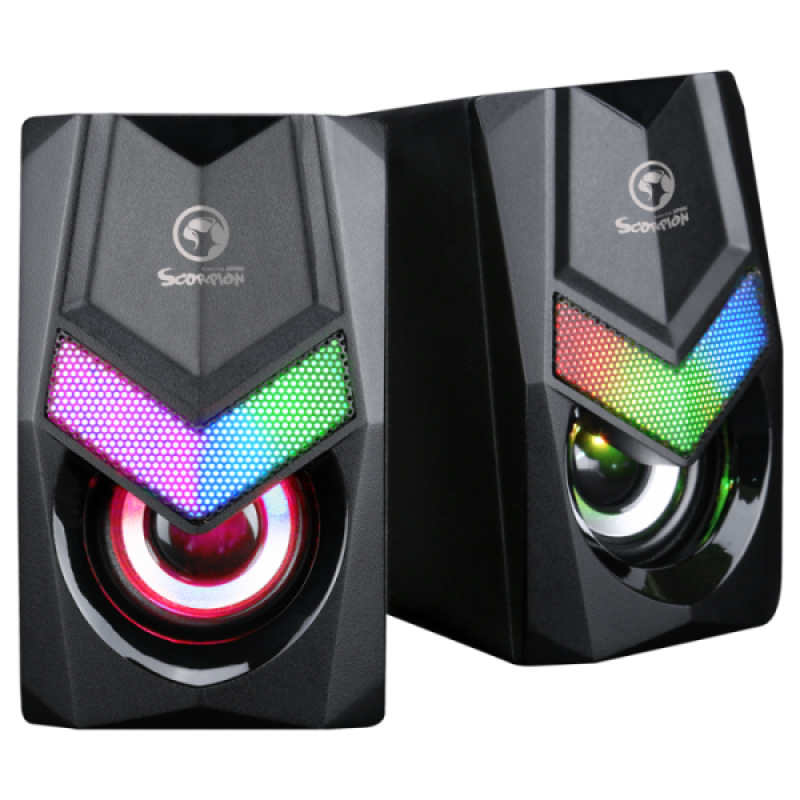 Marvo SG-118, 2.0 gaming zvučnici, RGB, crni