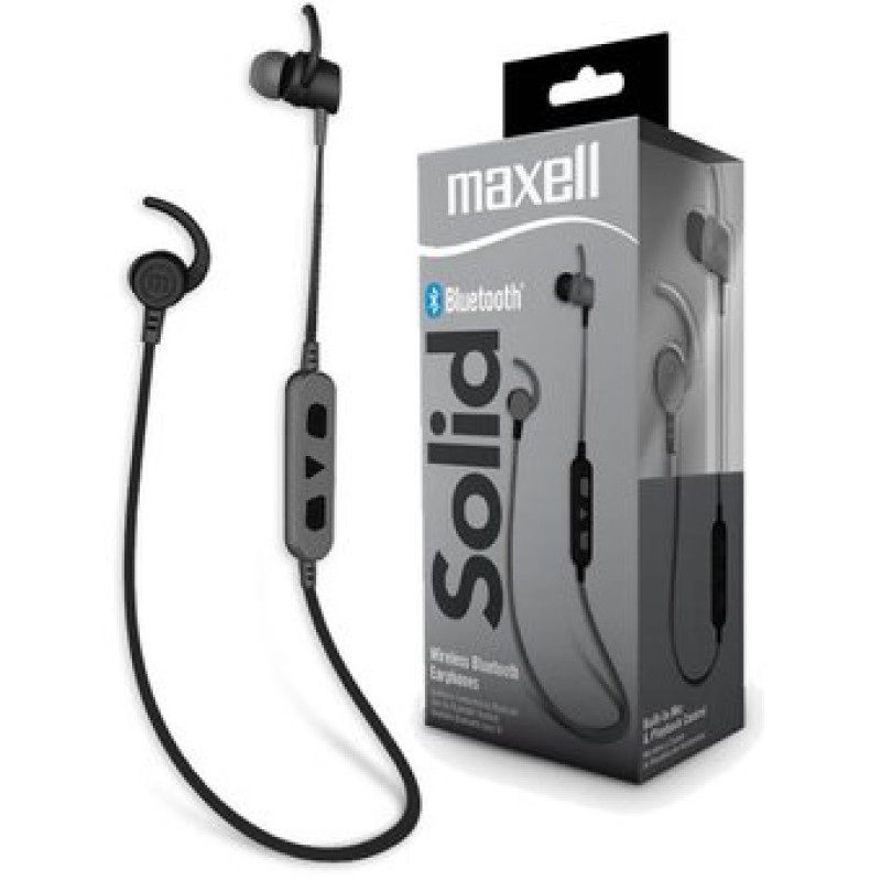 Maxell BT100, bežične slušalice s mikrofonom, Bluetooth, crne