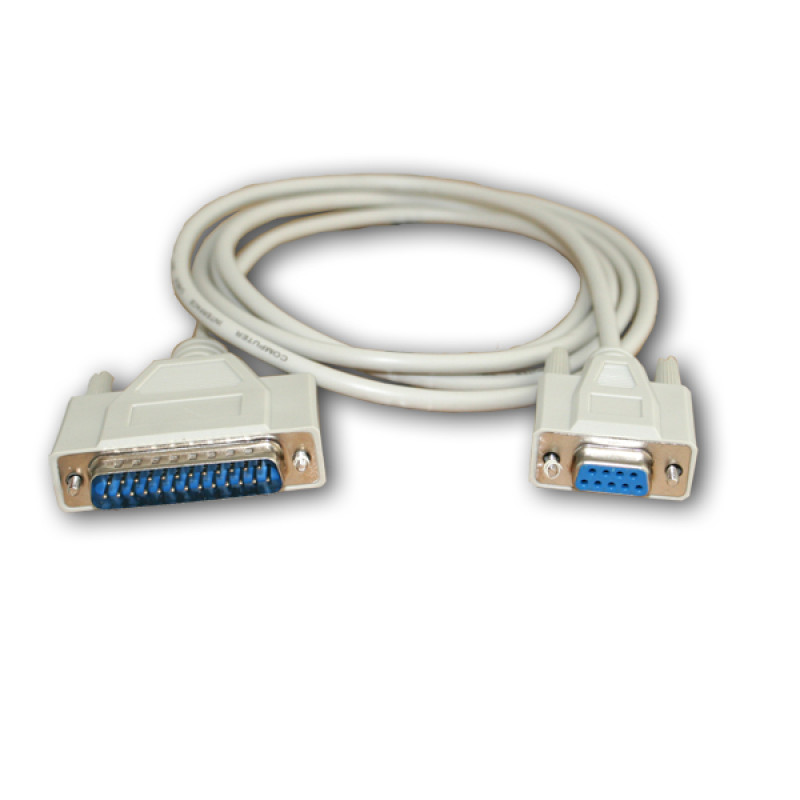 SBox serijski kabel, F-M DB9P-DB25P, 1.8m, vrećica