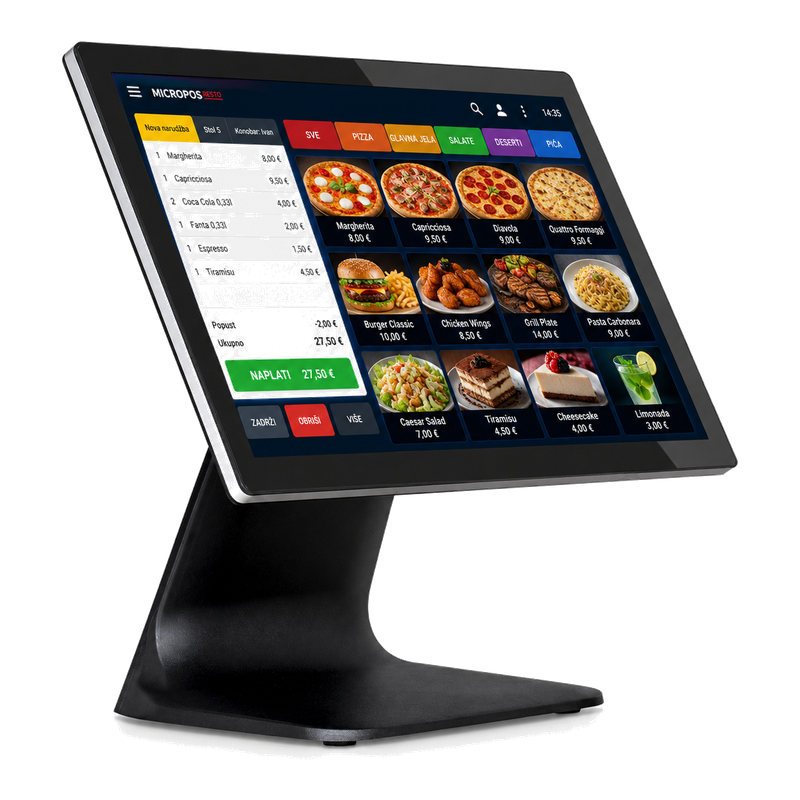MicroPOS TSM-A215, 21.5inch, LED, FHD, TS, HDMI, VGA, USB-B