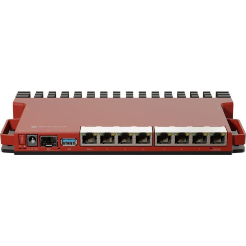 MikroTik RouterBOARD L009UiGS-RM, router, 8-Port, gigabit, PoE