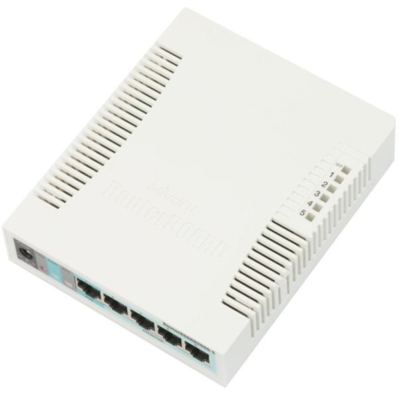 MikroTik RB260GS, upravljivi switch, 5-port, gigabit