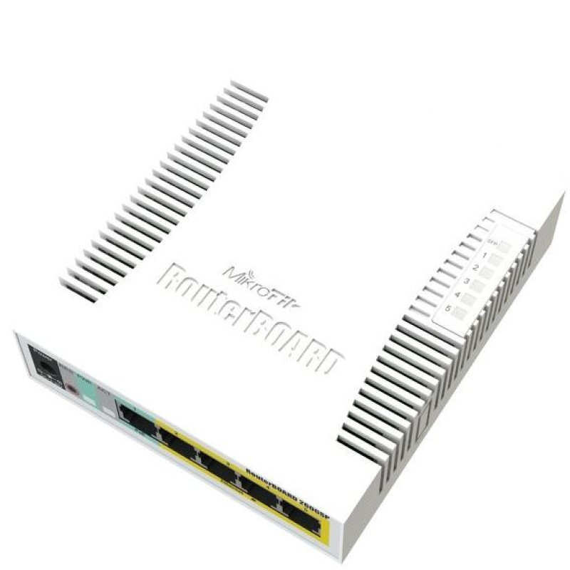 MikroTik RB260GSP, upravljivi switch, 5-port, gigabit