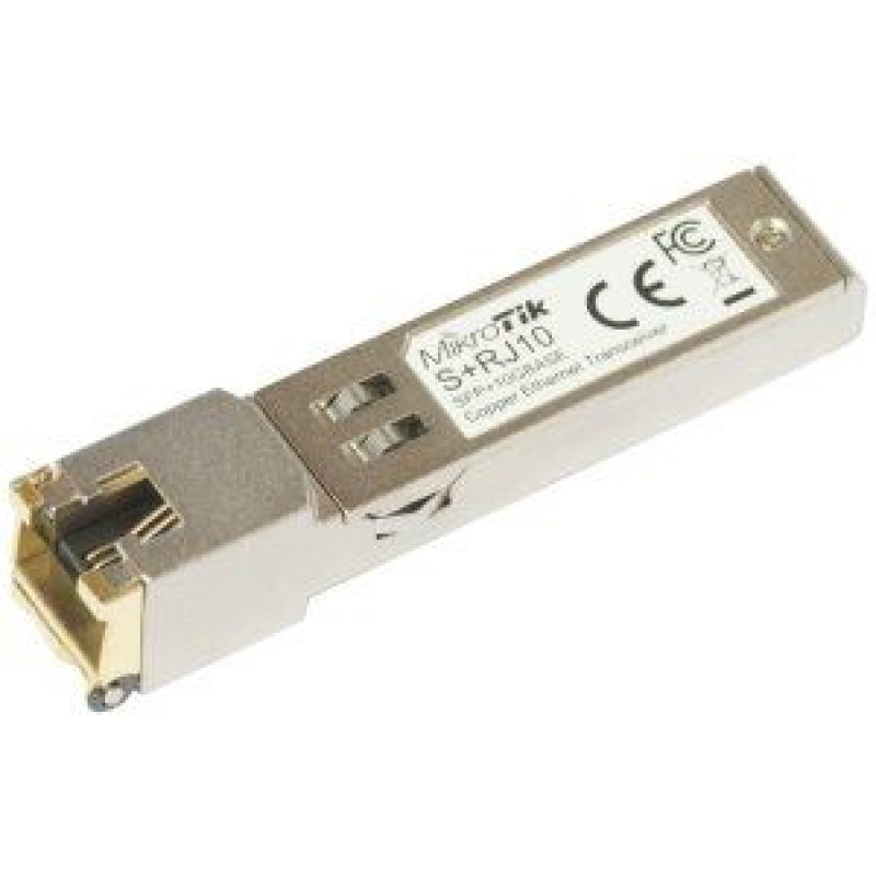 MikroTik S+RJ10, SFP+ RJ45 bakreni modul, 10Gbps