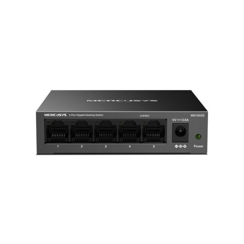 Mercusys MS105GS, neupravljivi switch, 5-Port, gigabit