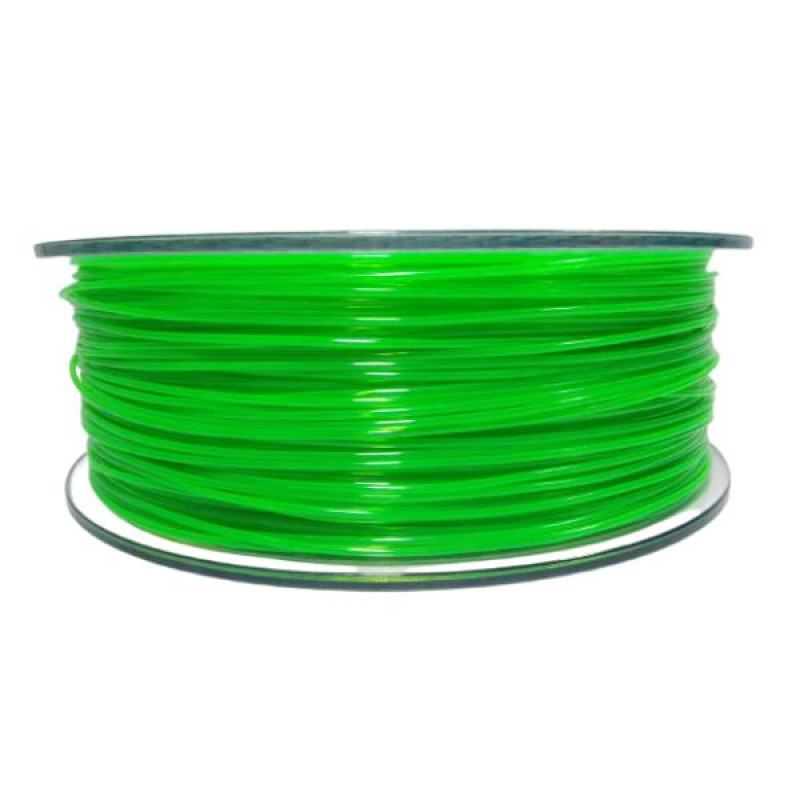 MRMS filament za 3D printer, PET-G, 1.75mm, 1kg, zeleni transparent