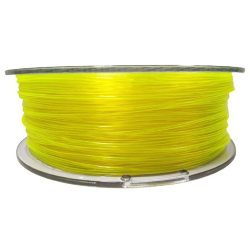 MRMS filament za 3D printer, PET-G, 1.75mm, 1kg, žuti transparent