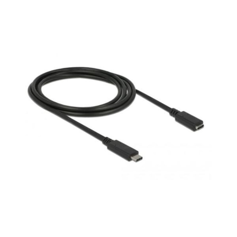 Delock NTC-85533, produžni USB Type-C kabel, 1m, crni