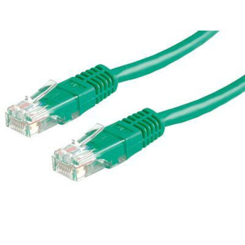 NaviaTec CAT6-U107, Cat6, UTP kabel, 0.5m, zeleni
