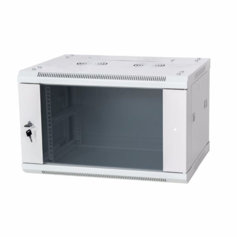 NaviaTec QA-54G, zidni mrežni ormar 15U, 540x450mm, sivi, rastavljeni