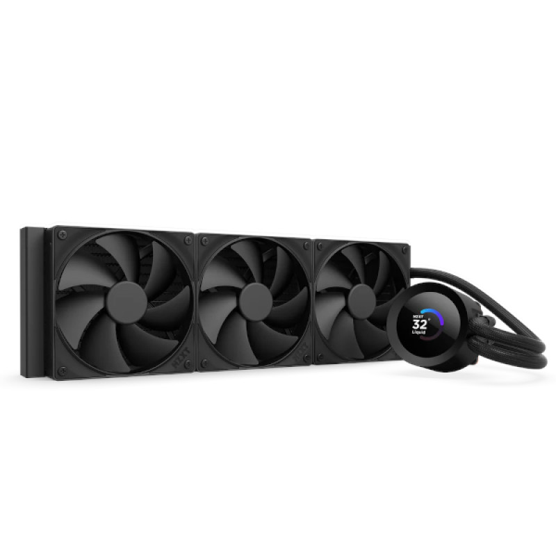 NZXT Kraken Plus 360 v2, vodeno hlađenje, crno