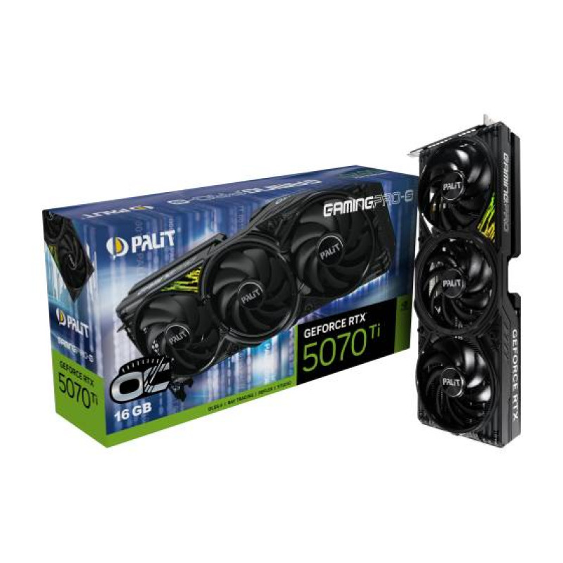 Palit GeForce RTX 5070 Ti GamingPro-S OC, 16GB GDDR7