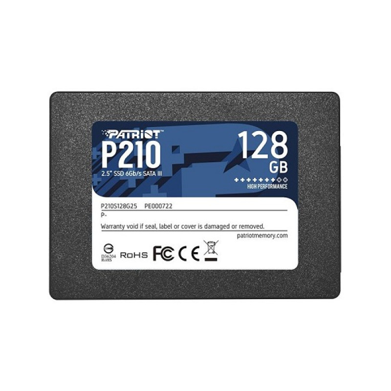 Patriot SSD P210, 128GB, R520/W430, 7mm, 2.5inch