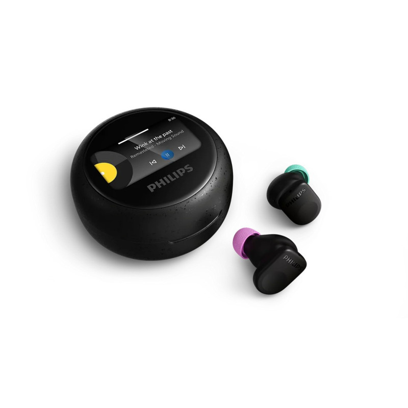 Philips TAMS3, bežične in-ear slušalice s mikrofonom, BT, crne
