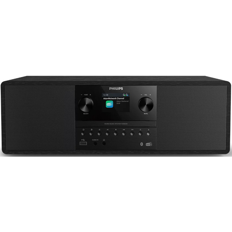 Philips TAM6500/10, mikro glazbeni sustav, DAB+/FM, CD, USB, Bluetooth 6.0, 100W, 50W RMS