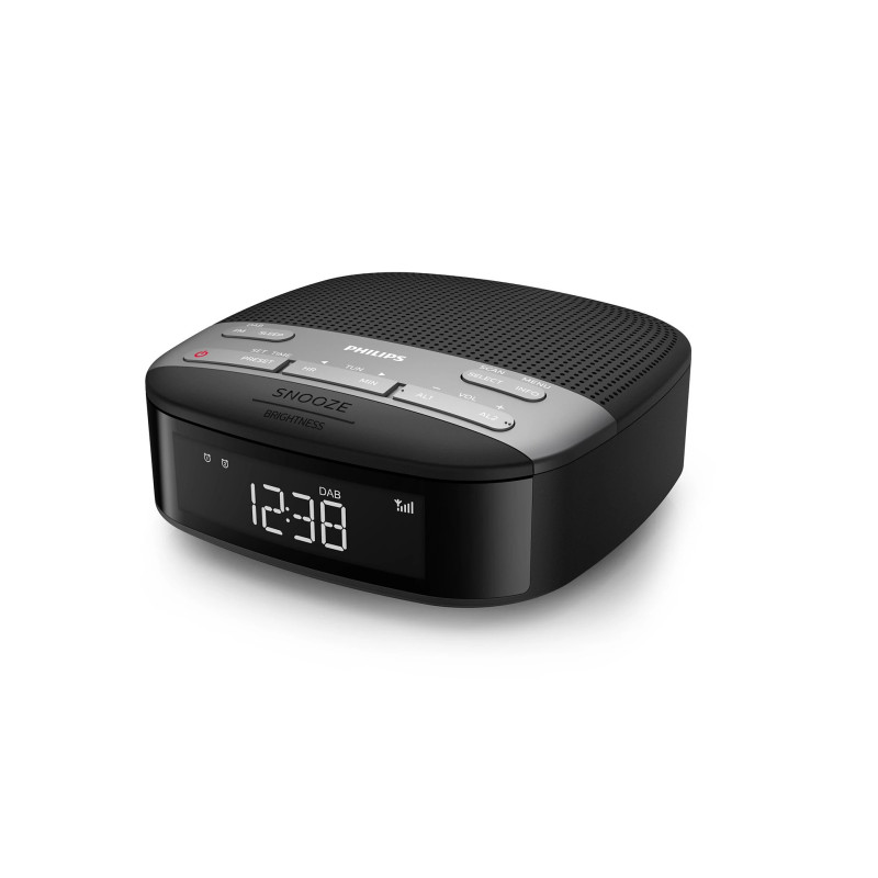 Philips TAR3505/10, digitalna radio budilica sa satom, crna 