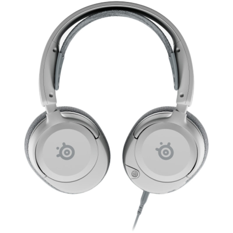 SteelSeries Arctis Nova 1 White, žičane slušalice s mikrofonom, gaming, 3.5mm, bijele 