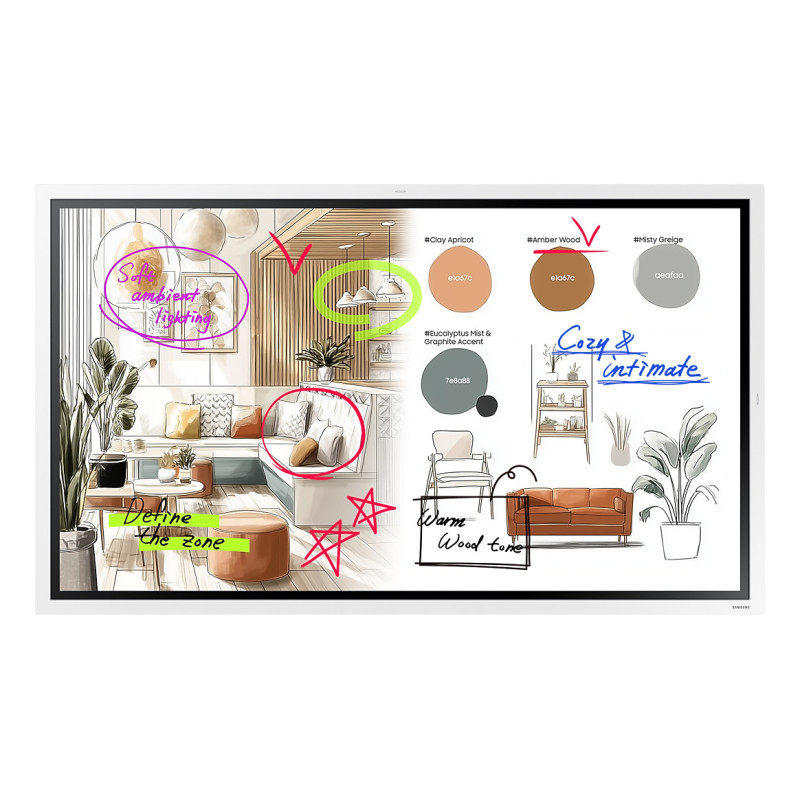 Samsung LH55WMFWBGCXEN, interaktivni ekran, 140cm (55inch)