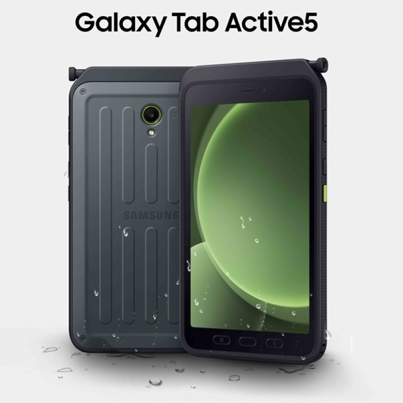 Samsung Galaxy Tab Active 5 OC, 8inch, RAM 6GB, memorija 128GB, 5G, crni