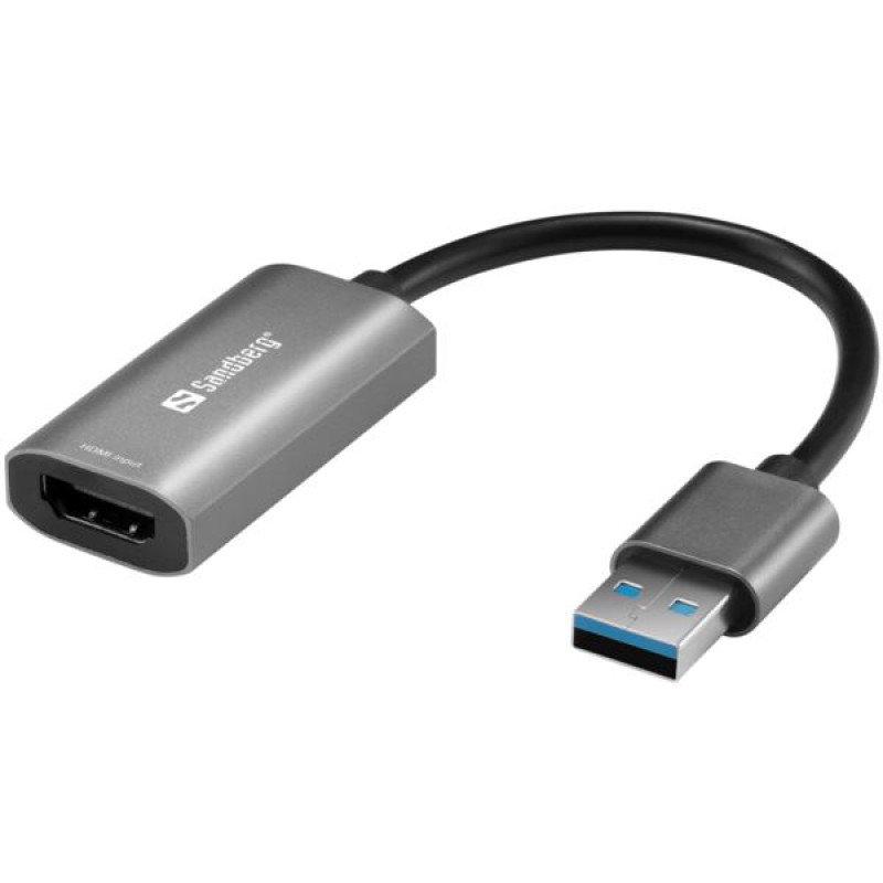 Sandberg HDMI Capture Link / USB, srebrni