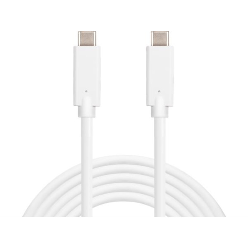Sandberg USB-C / USB-C kabel, 2m, 60W, bijeli