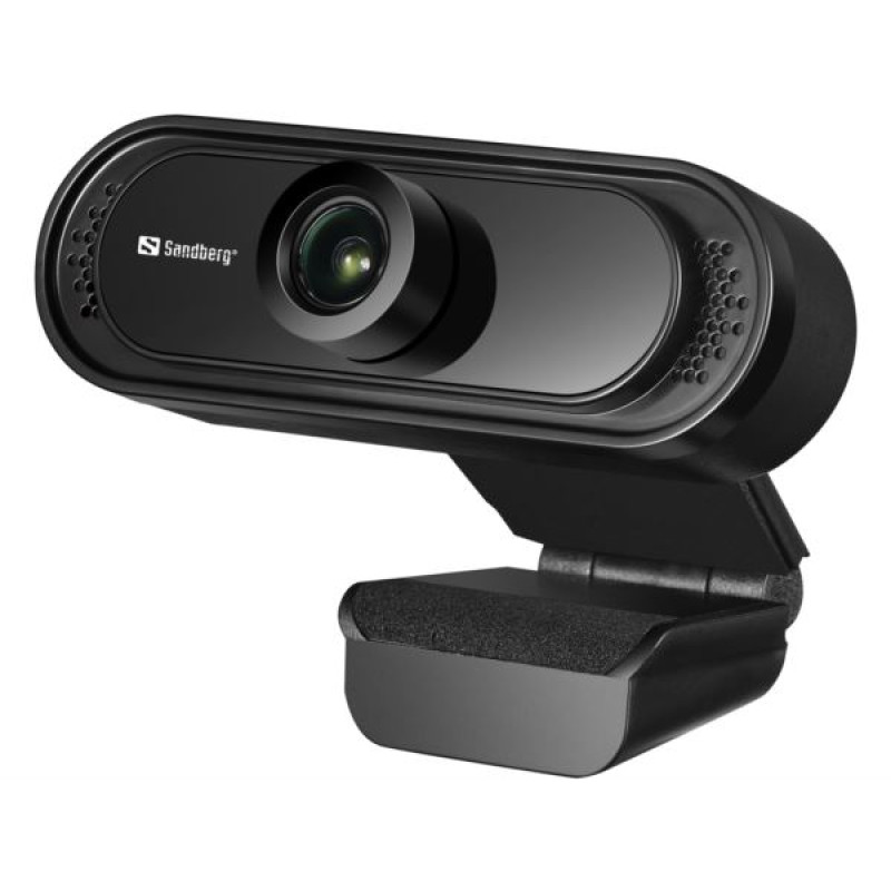 Sandberg USB Webcam 1080P Saver, WEB kamera, 1080p, crna