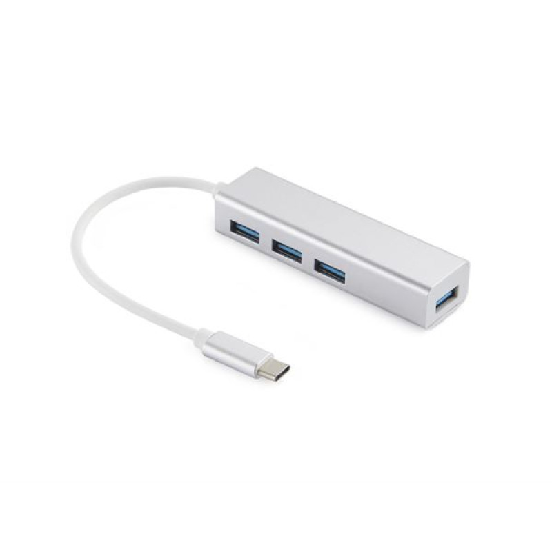 Sandberg USB-C Hub, 4-port USB 3.0, bijeli